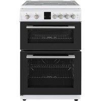 MONTPELLIER MDOG60LW 60 cm Gas Cooker - White & Silver, White,Silver/Grey