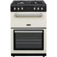 Montpellier MMRDF60FC 60cm Dual Fuel Mini Range Cooker in Cream