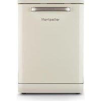MONTPELLIER Retro MAB1353DC Full-size Dishwasher - Cream, Cream