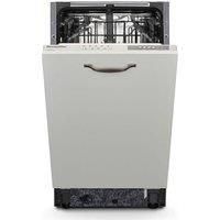 MONTPELLIER MDWBID4553 Slimline Fully Integrated Dishwasher, White