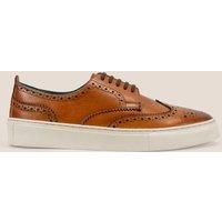Stan Leather Brogue Smart Casual Sneakers