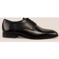 Oswin Hyde Men's Keyon Leather Derby Lace Up in Black | Size: 12