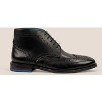 Watson Leather Lace-up Brogue Boots