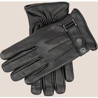 Farley Leather Button Down Gloves