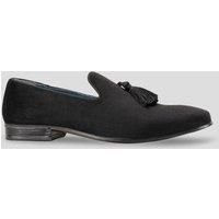 Jacob Men/'s Smoking Slippers - Smart Velvet Premium Slip on Loafer Party Wedding Evening Prom Occasion Shoe - Leather Lining Durable Soles Loafers - Perfect for Jeans Trousers and Chinos Size UK 7-12
