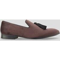 Jacob Tassle Velvet Smoking Loafer