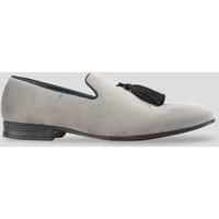 Jacob Tassle Velvet Smoking Loafer