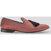 Jacob Tassle Velvet Smoking Loafer