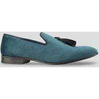 Jacob Tassle Velvet Smoking Loafer
