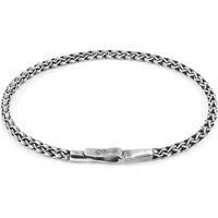 Bowspirit Sail Silver Chain Bracelet