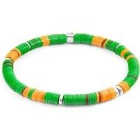 Malawi Silver and Vinyl Disc Bracelet