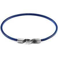 Talbot Silver and Round Leather Bracelet