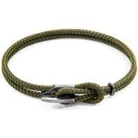 Padstow Silver and Rope Bracelet