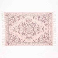 Esselle Kew 160x230cm Mauve Antique Printed Rug With Tassel