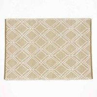 Esselle Blenheim 100% Pet Olive Diamond Rug