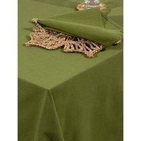 Esselle Avon 100% Cotton Tablecloth Olive