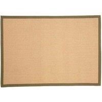 Esselle Swinton Sisal Jute 60x230cm Green Colour Boucle Runner