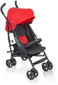 Graco TraveLite Pushchair/Stroller (Birth to 3 Years Approx, 0-15 kg), Lightweight with Compact Fold, Chili