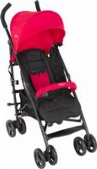 Graco TraveLite Compact Stroller/Pushchair - Suitable from birth to approx. 3 years (15 kg), Lightweight at only 7kg, Cherry fashion