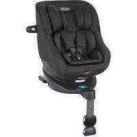 Graco Turn2Me i-Size R129 ISOFIX 360° Rotating Car Seat, Rearward Facing for Longer from Birth to Approx. 4 Years (40-105cm). Forward Facing from 15 Months to Approx. 4 Years (76-105cm), Midnight