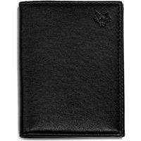 Watson & Wolfe Men's Bifold 6 Card Holder in Black