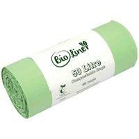 Bioliner 50L Compostable Bags (1 Roll)