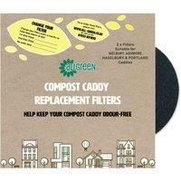 Compost Caddy Filters- Melbury, Ashmore, Haselbury & Portland Caddies (2 Pack)