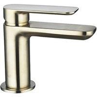 Highlife Bathrooms Rona Mini Basin Mixer Brushed Brass (472HL)