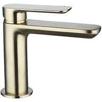 Highlife Bathrooms Rona Basin Mono Mixer Brushed Brass (742HL)