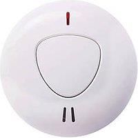 fxo Standalone Optical Smoke Alarm - Smoke Detector with 10 Year Tamper Proof Battery & Loud Alarm - Smoke Alarm for Kitchen, Home, Office & Garage - Easy to Install, No Wire Installation