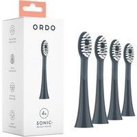 Ordo Sonic+ Charcoal Grey Electric Brush Heads - 4 Pack