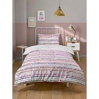 Copenhagen Home Kids Mini Scandi Waves Duvet Cover Set - Multi