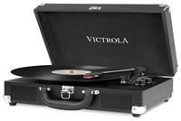 Victrola Bluetooth Portable Suitcase Record Player 3-Speed Turntable Speakers
