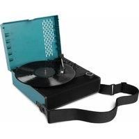 VICTROLA Revolution Go Portable Belt Drive Bluetooth Turntable - Celestial Blue, Blue