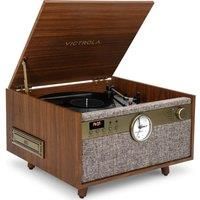 VICTROLA Century VTA-830SB Belt Drive Bluetooth Music Centre - Walnut, Brown