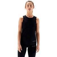 Half Human Vest Top Ladies Technical Slim Fit Sleeveless Plain Training Tank Top