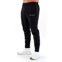 Half Human Tracksuit Joggers Mens Poly Tapered Pants Fitted Gym Bottoms