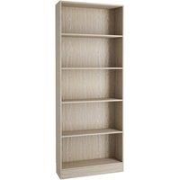 Tall Wide Wooden 4 Shelf Bookcase Shelving Display Storage Unit Cabinet Shelves