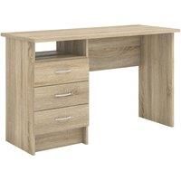 Furniture To Go Function Plus Desk 3 Drawers in Oak
