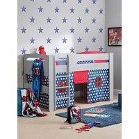 Julian Bowen Nova Midsleeper Bed With Blue Star Tent