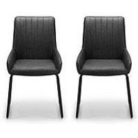 SOHO  FAUX LEATHER  DINING CHAIR PADDED SEAT KITCHEN RESTAURANT DINING ROOM