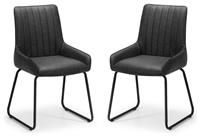 Julian Bowen Set Of 2 Soho Dining Chairs