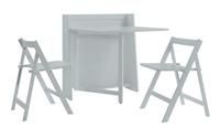 Julian Bowen Helsinki Compact Dining Set, Grey