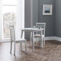 COAST GREY DROP LEAF DINING TABLE
