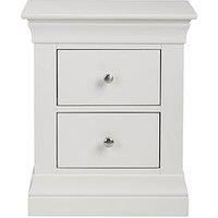 Clermont White Bedroom Wardrobe Chest Drawers Bedside Most Assembled 2 Man Del