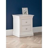 Clermont White Bedroom Wardrobe Chest Drawers Bedside Most Assembled 2 Man Del