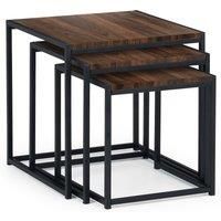 Julian Bowen Tribeca Nest of Tables, Walnut