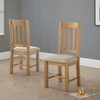 Julian Bowen Pair Of Hereford Dining Chairs