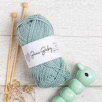 Wool Couture, Beau Baby DK Yarn - Double Knitted, Wool and Acrylic Blend - Teal Green, 50g Ball