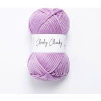 Wool Couture Cheeky Super Chunky Yarn - Super Soft Merino 100% Wool Yarn for Knitting and Crocheting Crafts, Sweaters, Blankets, and More - Hyacinth, 100g Ball - 1-Pack